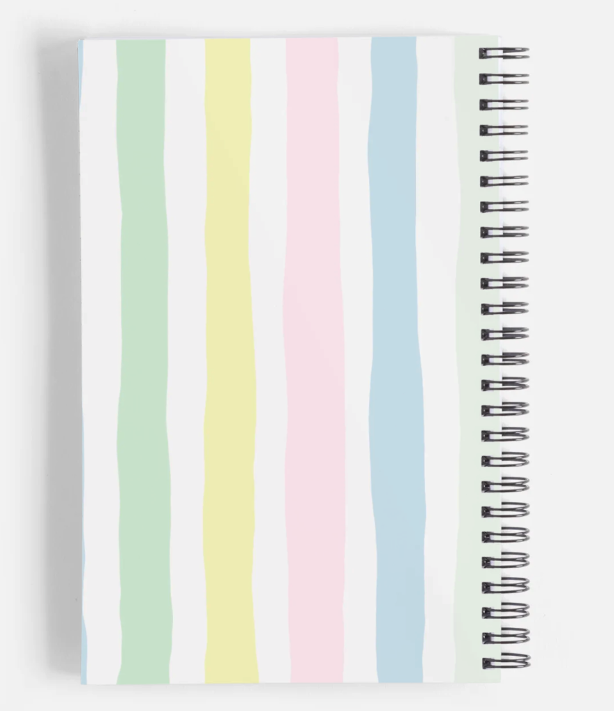 Ideas Are Elusive A5 Lined Spiral Notebook