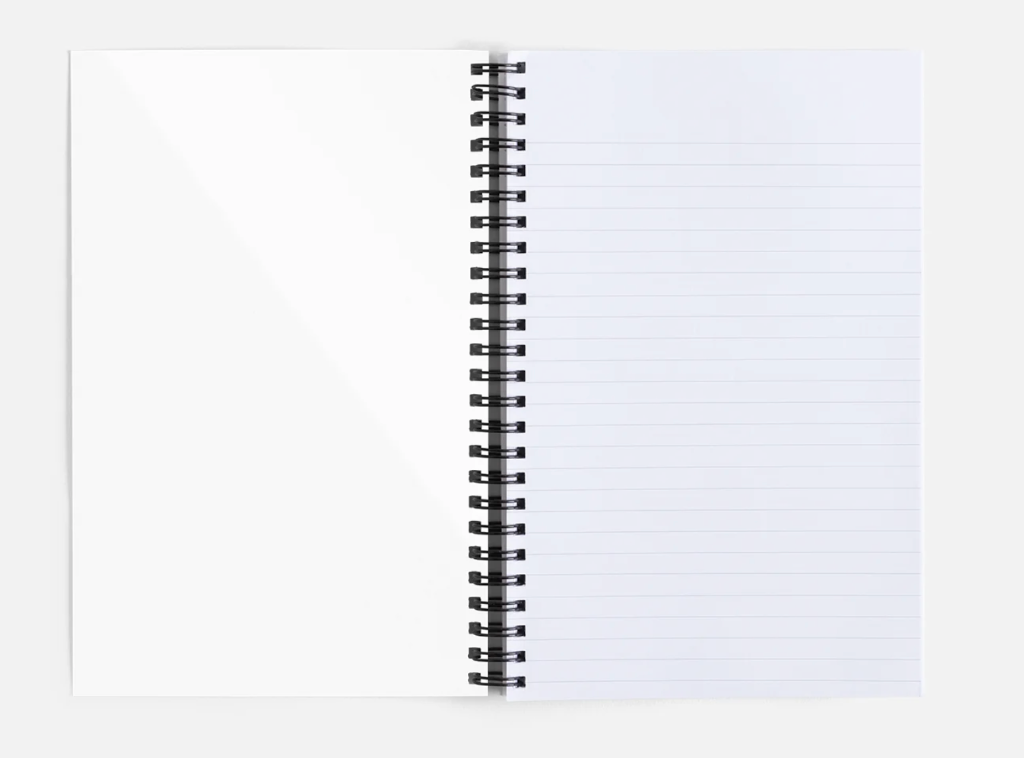 Crystal Prism A5 Lined Spiral Notebook